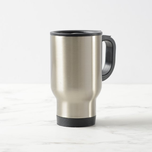 Abstract Daffodils Travel Mug (Front Right)