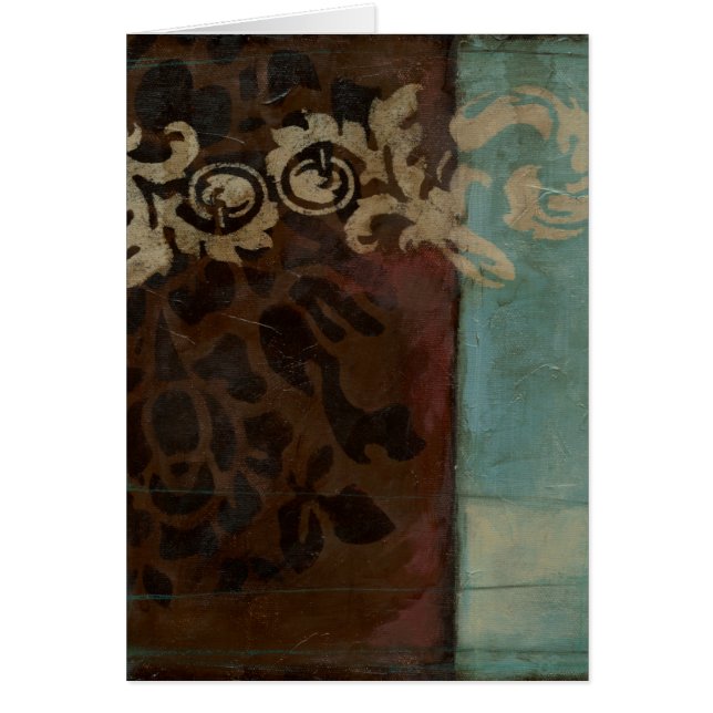 Abstract Damask Tapestry by Jennifer Goldberger (Front)