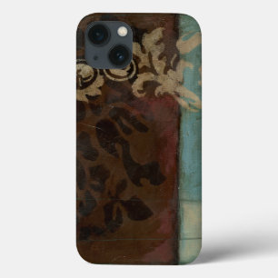 Abstract Damask Tapestry by Jennifer Goldberger iPhone 13 Case