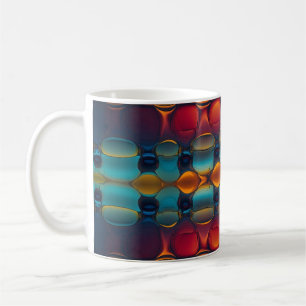 Abstract Dance of Oil and Water Coffee Mug
