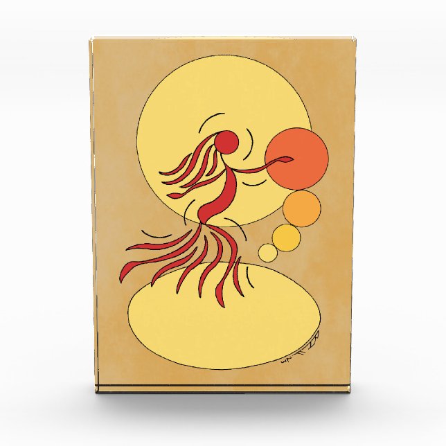 Abstract Dancer Photo Block (Front)