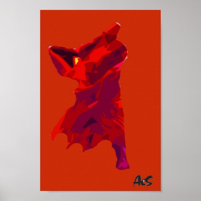 ABSTRACT DANCER POSTER (Front)