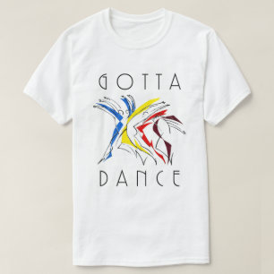 Abstract Dancers Dancing - Dance Lover Artwork T-Shirt