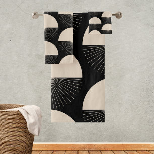 Abstract Dandelion Handtücher Boho Style  Bath Towel Set