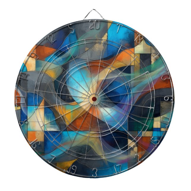 Abstract Dartboard (Front)