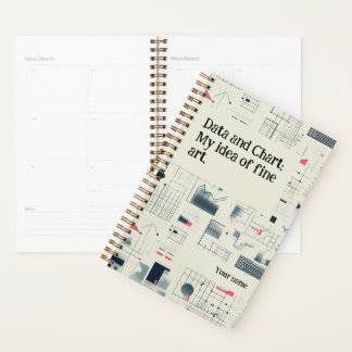 Abstract Data Visualization Custom Planner