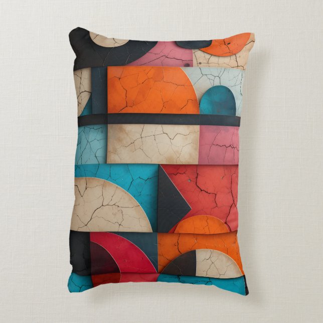 abstract decorative cushion (Back(Vertical))