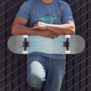 Abstract Demiboy Pride Flag Skateboard