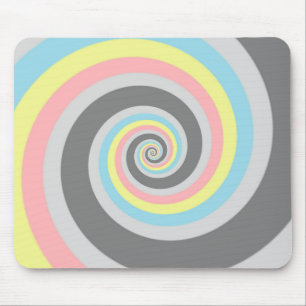 Abstract Demiflux Pride Flag       Mouse Pad