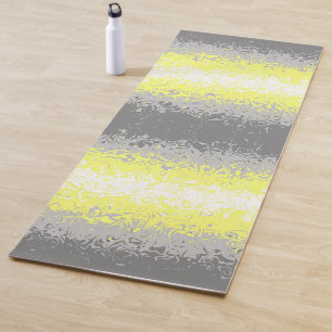 Abstract Demigender Pride Flag    Yoga Mat
