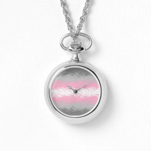 Abstract Demigirl Pride Flag Watch