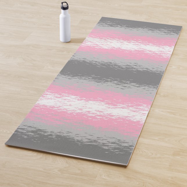 Abstract Demigirl Pride Flag   Yoga Mat (In Situ)