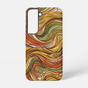Abstract Desert Dune Ripple Samsung Cases