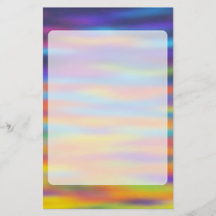 Abstract Desert Sunset Sky Artwork