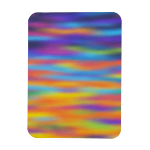 Abstract Desert Sunset Sky Artwork Magnet