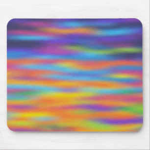 Abstract Desert Sunset Sky Artwork Mouse Pad