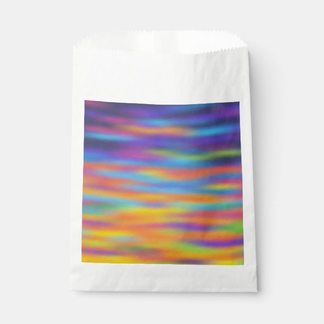Abstract Desert Sunset Sky Favour Bags (Front)