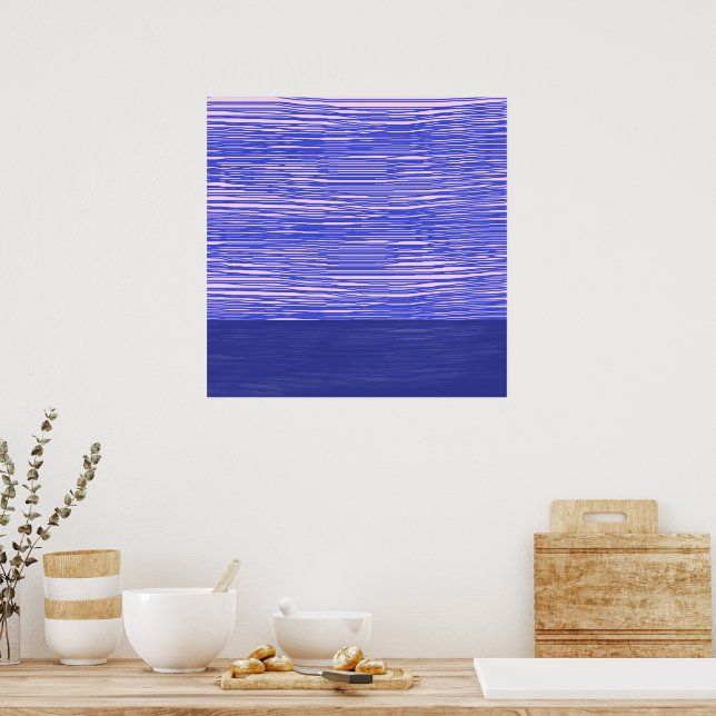 abstract design art poster (Kitchen)