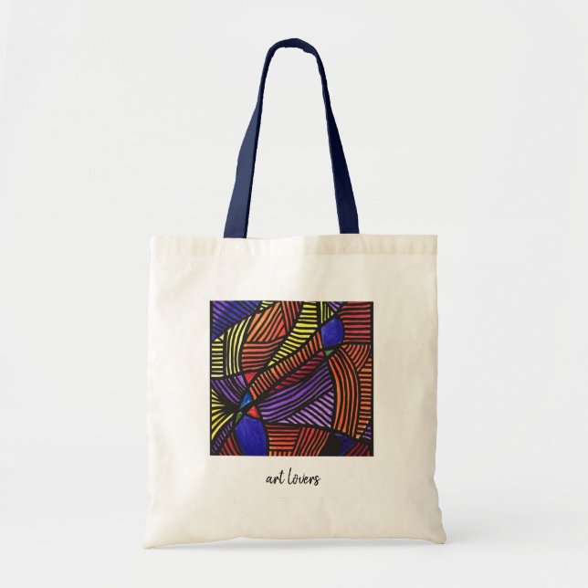abstract design bag (Front)