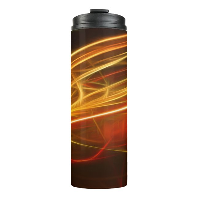 Abstract design Banner Thermal Tumbler (Front)