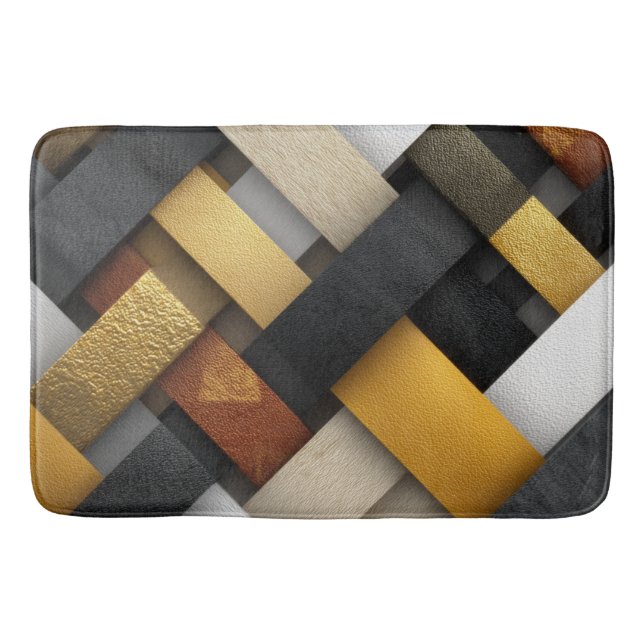 Abstract design bath mat (Front)