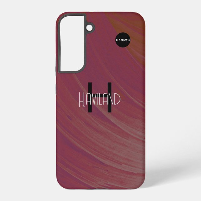 Abstract Design Cell Phone Case HAMbWG (Back)