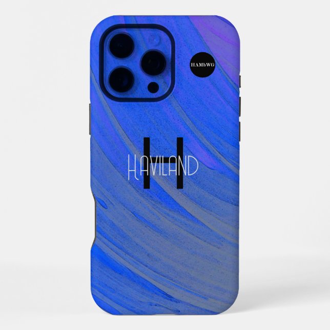 Abstract Design Cell Phone Case HAMbWG (Back)