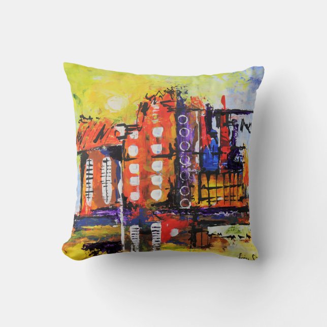 Abstract Design Cushion (Front)