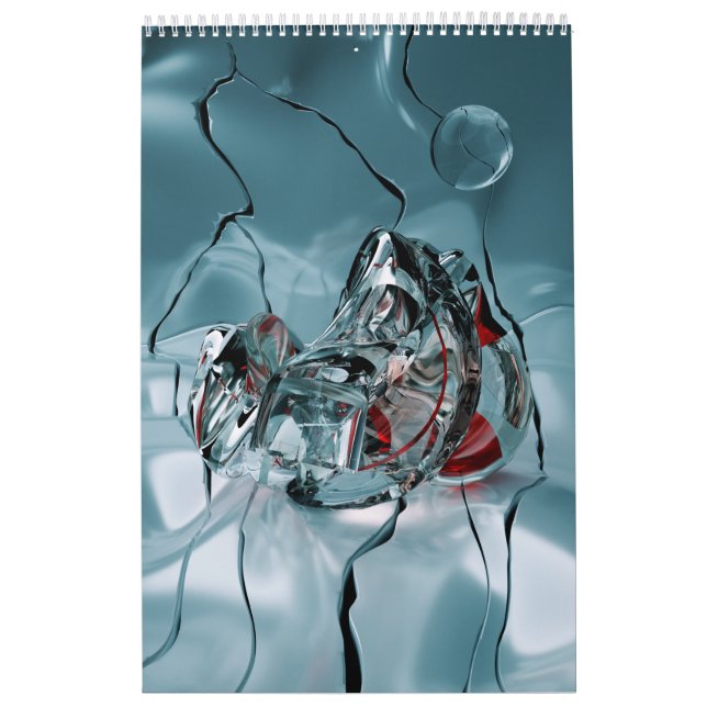 abstract design fractal calendar (Cover)