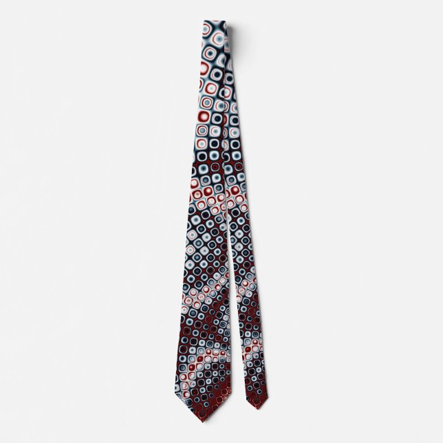abstract design fractal tie (Front)