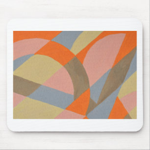 Abstract Design from Original Painting Mouse Pad