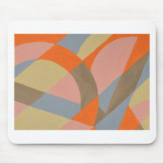 Abstract Design from Original Painting Mouse Pad