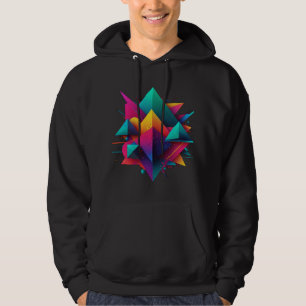 abstract design hoodie