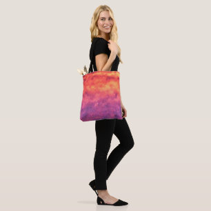 Abstract design in bright colours, Happy Shopping Tote Bag