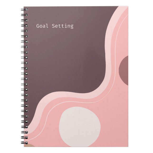 Abstract Design Journal for Goals and Plans (Front)
