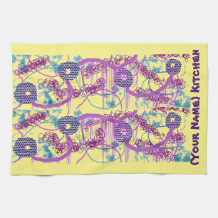 Abstract Design Kitchen Towel