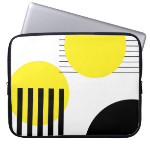 Abstract design laptop sleeve