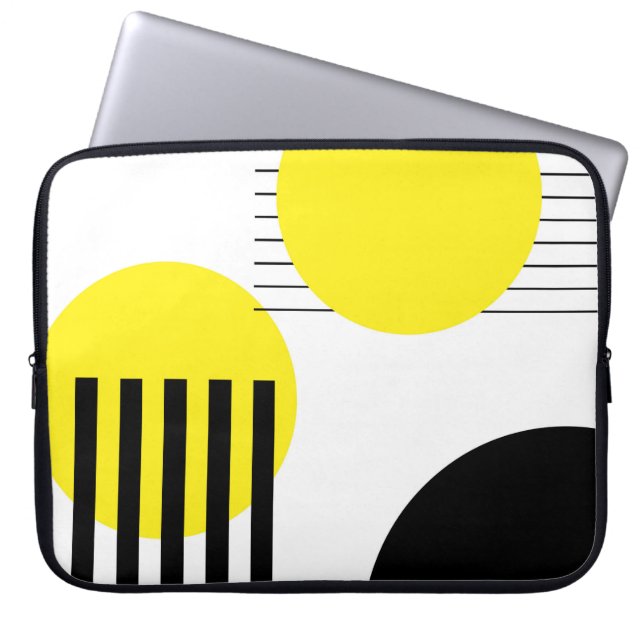 Abstract design laptop sleeve (Front)