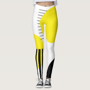 Abstract design leggings