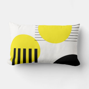 Abstract design lumbar cushion