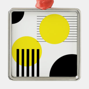 Abstract design metal tree decoration