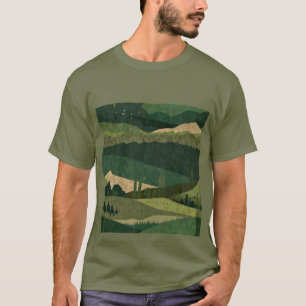 Abstract design, Nature themed T-Shirt