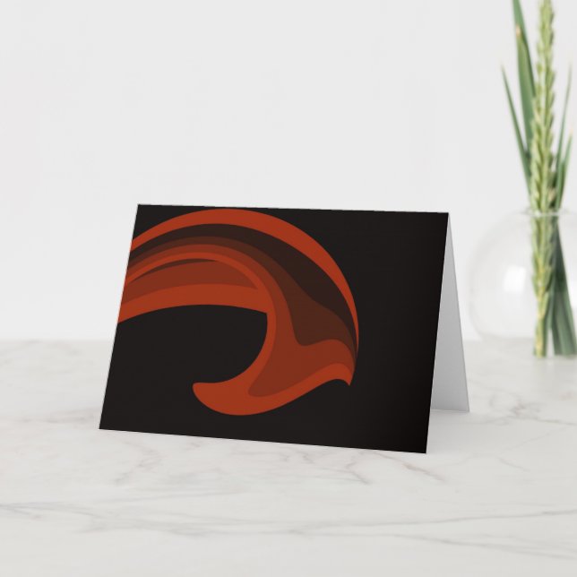Abstract Design Note Cards (Front)