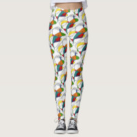 Abstract design organic boomerang shapes
