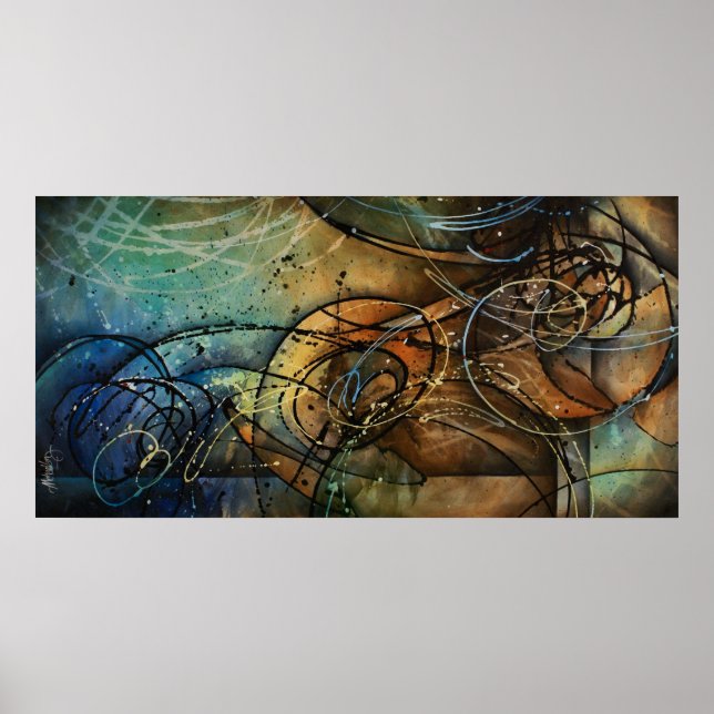 Abstract Design Poster (Front)
