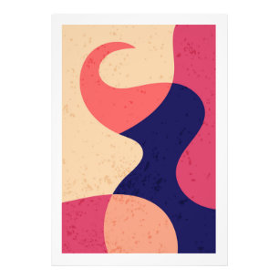 Abstract Design shapes Photo Print