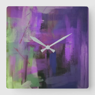 Abstract Design Wall Clock
