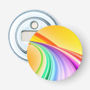 Abstract Design Yellow Orange Background Banner Bottle Opener