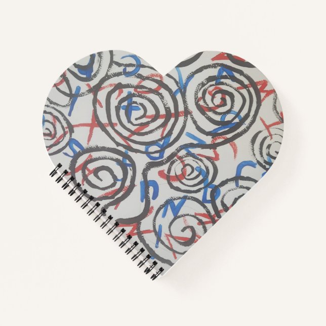 Abstract Designed Notebook (Front)