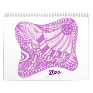 Abstract Designs Drawings Paintings Calendar